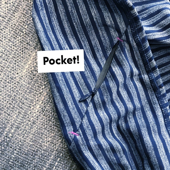 SOLD Title Nine Longdon Dress Small Blue Stripe - Picture 2 of 5